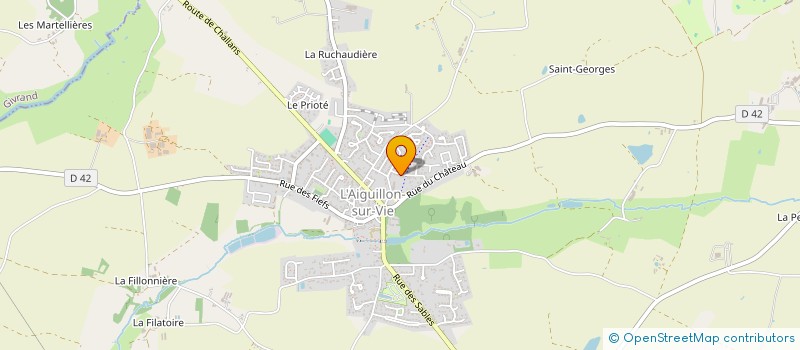 localisation de l'entreprise MADAME AUDREY PONS  L'AIGUILLON-SUR-VIE