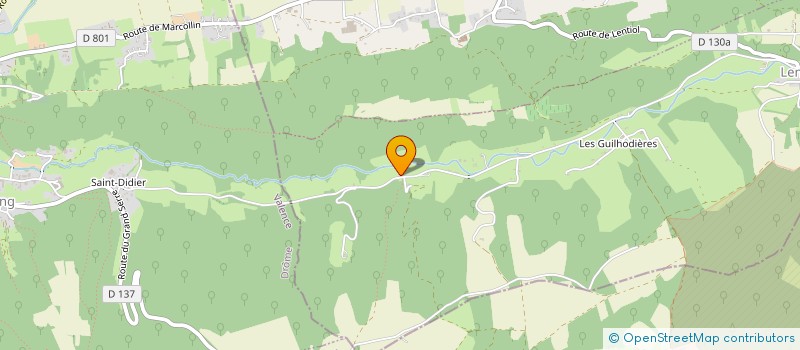 localisation de l'entreprise MADAME AUDREY PONSIN  LENTIOL