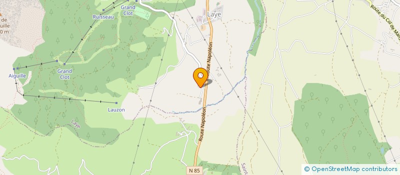 localisation de l'entreprise MADAME AUDREY PORCERO  LA FARE-EN-CHAMPSAUR