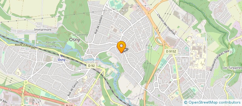 localisation de l'entreprise MADAME AUDREY POTEL  OSNY