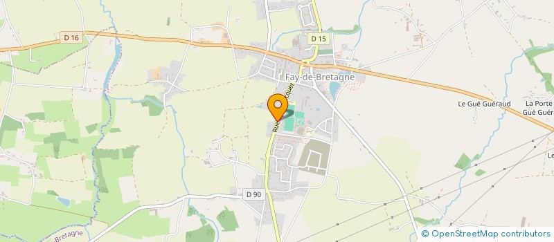 localisation de l'entreprise MADAME AUDREY POTIER à FAY-DE-BRETAGNE