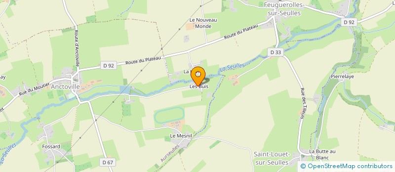 localisation de l'entreprise MADAME AUDREY PRATDESSUS  AURSEULLES