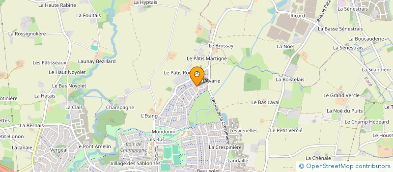 localisation de l'entreprise MADAME AUDREY PROUHEZE  PACE