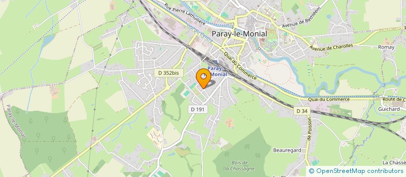 localisation de l'entreprise MADAME AUDREY PROVOST  PARAY-LE-MONIAL