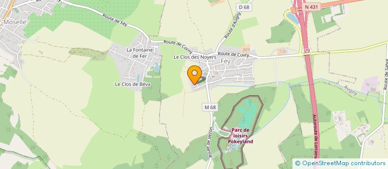 localisation de l'entreprise MADAME AUDREY QUETEL  FEY