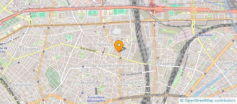 localisation de l'entreprise MADAME AUDREY RACHEL MANON DELAPORTE  PARIS