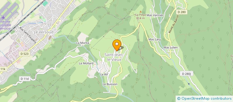 localisation de l'entreprise MADAME AUDREY RADFORD  SAINT-JEAN-LE-VIEUX