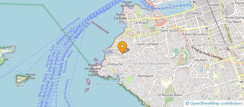 localisation de l'entreprise MADAME AUDREY RAFANO à MARSEILLE