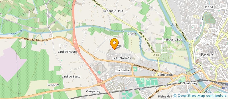 localisation de l'entreprise MADAME AUDREY RAFFEIL  VENDRES