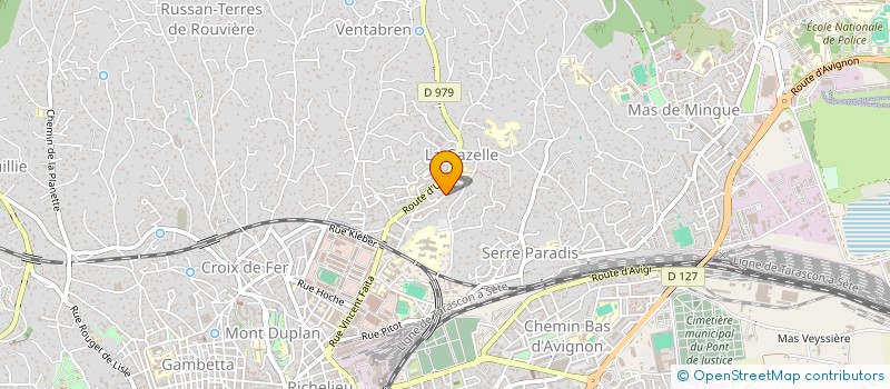 localisation de l'entreprise MADAME AUDREY RAFINESQUE  NIMES