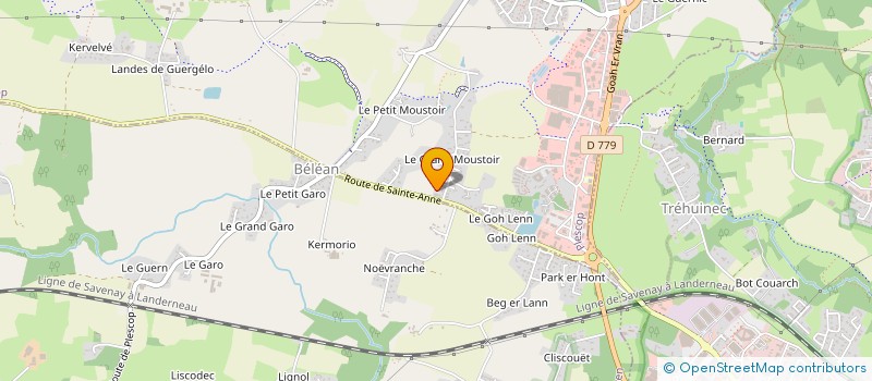 localisation de l'entreprise MADAME AUDREY RAHARISON  PLESCOP