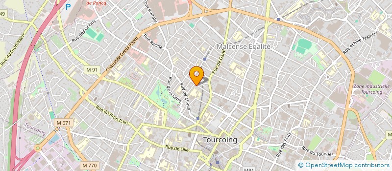 localisation de l'entreprise MADAME AUDREY RAMON  TOURCOING