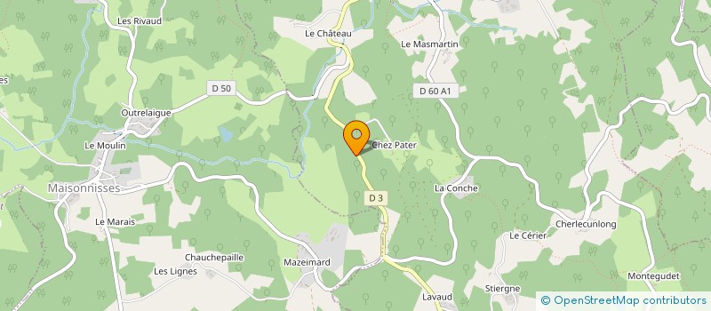 localisation de l'entreprise MADAME AUDREY RAPINAT à LEPINAS