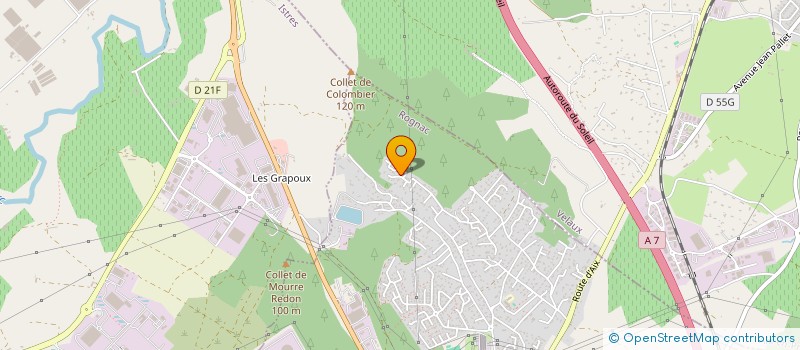 localisation de l'entreprise MADAME AUDREY RAVEL  ROGNAC