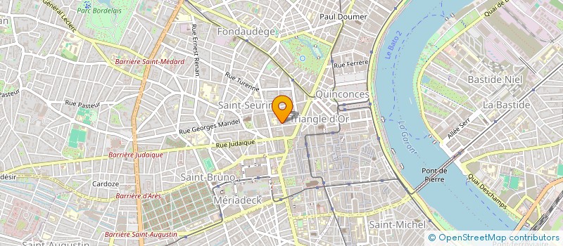 localisation de l'entreprise MADAME AUDREY RAVELOJAONA  BORDEAUX