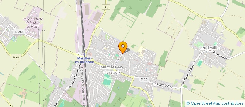 localisation de l'entreprise MADAME AUDREY RAVEYRE  JUVISY-SUR-ORGE