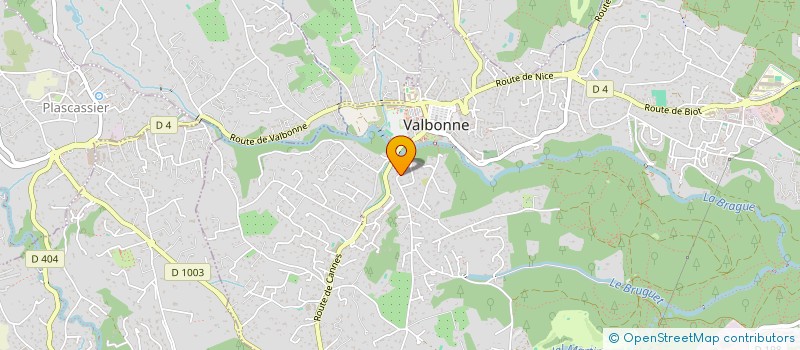 localisation de l'entreprise MADAME AUDREY RAVIER  BIOT