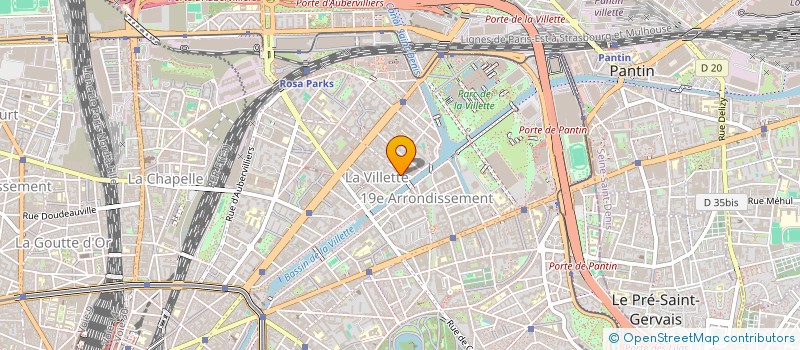 localisation de l'entreprise MADAME AUDREY REBMANN  PARIS