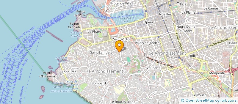 localisation de l'entreprise MADAME AUDREY REGALA  MARSEILLE