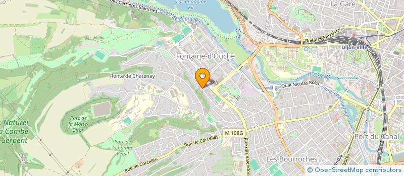 localisation de l'entreprise MADAME AUDREY REGARDIN à DIJON