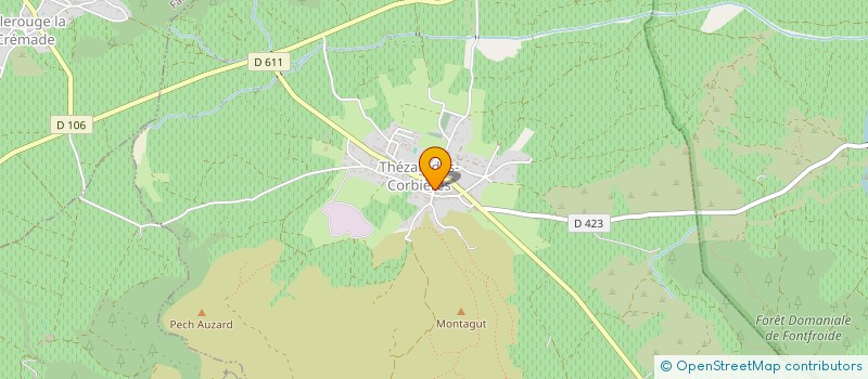 localisation de l'entreprise MADAME AUDREY REGIS  THEZAN-DES-CORBIERES
