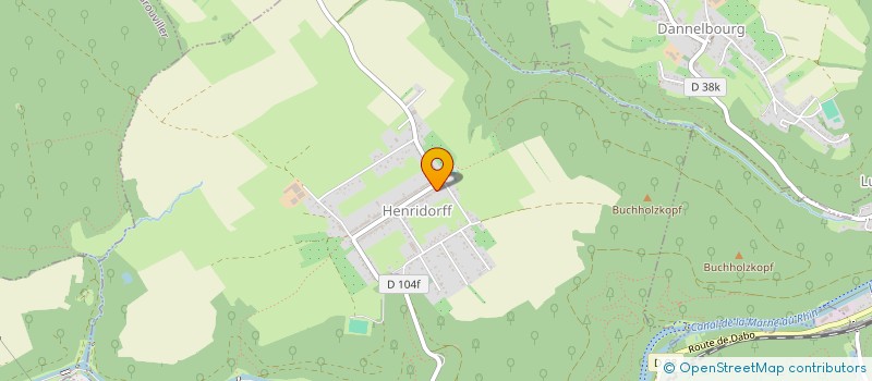 localisation de l'entreprise MADAME AUDREY REIMEL  HENRIDORFF