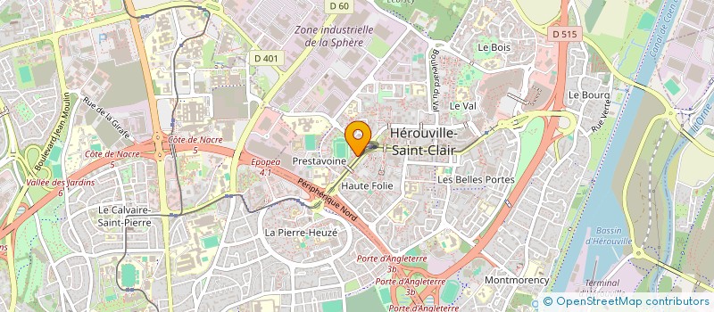 localisation de l'entreprise MADAME AUDREY REMOND  HEROUVILLE-SAINT-CLAIR
