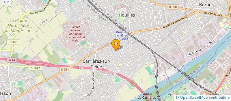 localisation de l'entreprise MADAME AUDREY RENAUD  CARRIERES-SUR-SEINE