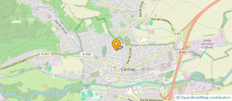 localisation de l'entreprise MADAME AUDREY REWELL  UFFHOLTZ