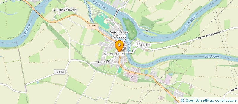 localisation de l'entreprise MADAME AUDREY REY à VERDUN-SUR-LE-DOUBS