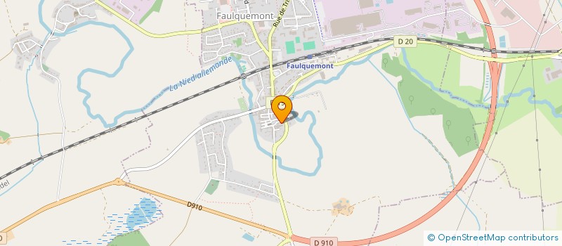 localisation de l'entreprise MADAME AUDREY RICHARD  FAULQUEMONT