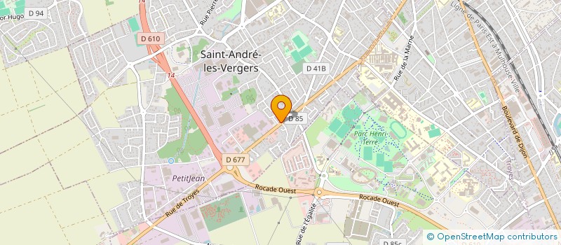 localisation de l'entreprise MADAME AUDREY RICHARD  SAINT-ANDRE-LES-VERGERS