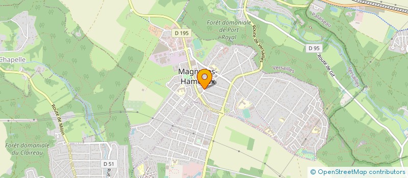 localisation de l'entreprise MADAME AUDREY RICHER  MAGNY-LES-HAMEAUX