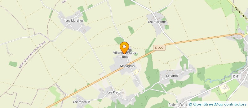 localisation de l'entreprise MADAME AUDREY RICHIER  SAINT-DENIS-LES-REBAIS