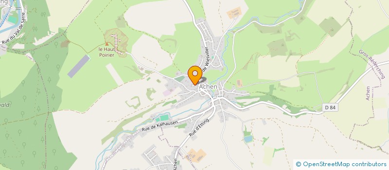 localisation de l'entreprise MADAME AUDREY RIMLINGER  ACHEN