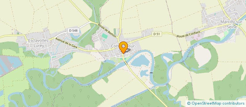 localisation de l'entreprise MADAME AUDREY RIPOLL  CONFLANS-SUR-SEINE