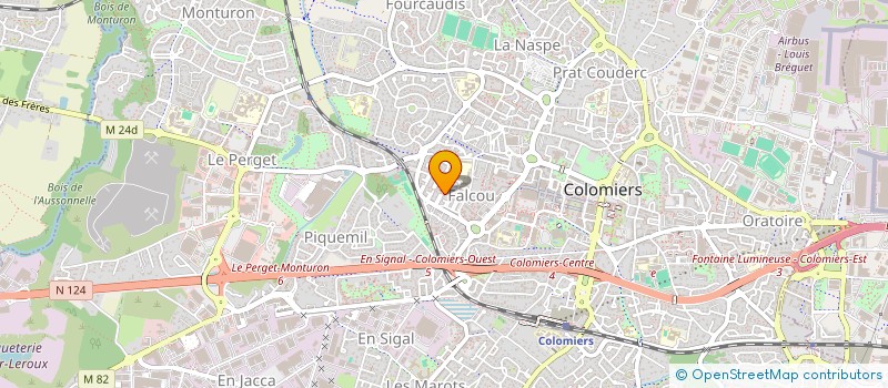 localisation de l'entreprise MADAME AUDREY RISTOU à COLOMIERS
