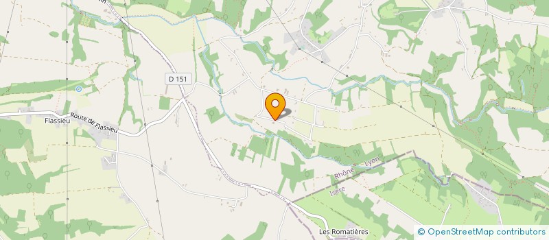 localisation de l'entreprise MADAME AUDREY RIVOT  SAINT-PIERRE-DE-CHANDIEU