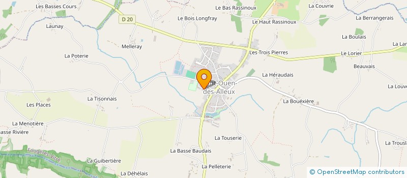 localisation de l'entreprise MADAME AUDREY ROBERT  SAINT-OUEN-DES-ALLEUX