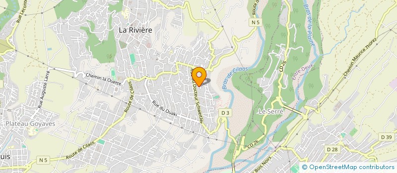 localisation de l'entreprise MADAME AUDREY ROBIERE  SAINT-LOUIS