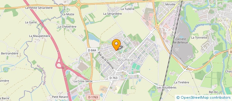 localisation de l'entreprise MADAME AUDREY ROBION à MONTAIGU-VENDEE