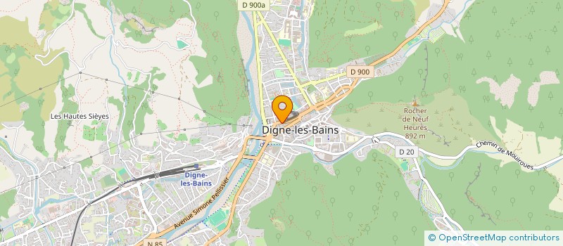localisation de l'entreprise MADAME AUDREY ROCHE à DIGNE-LES-BAINS