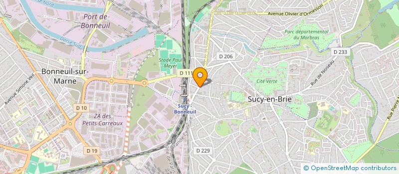 localisation de l'entreprise MADAME AUDREY ROUBAUD  LA QUEUE-EN-BRIE