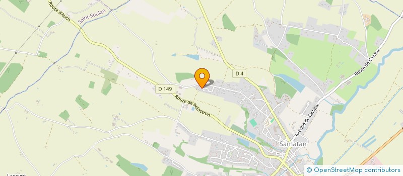 localisation de l'entreprise MADAME AUDREY ROUSSEAU  SAMATAN