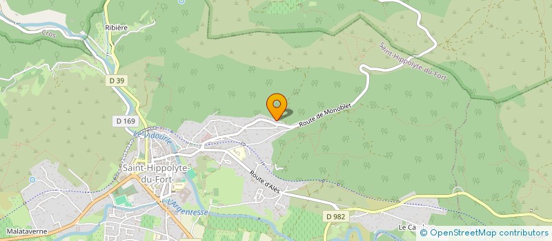 localisation de l'entreprise MADAME AUDREY ROY  SAINT-HIPPOLYTE-DU-FORT