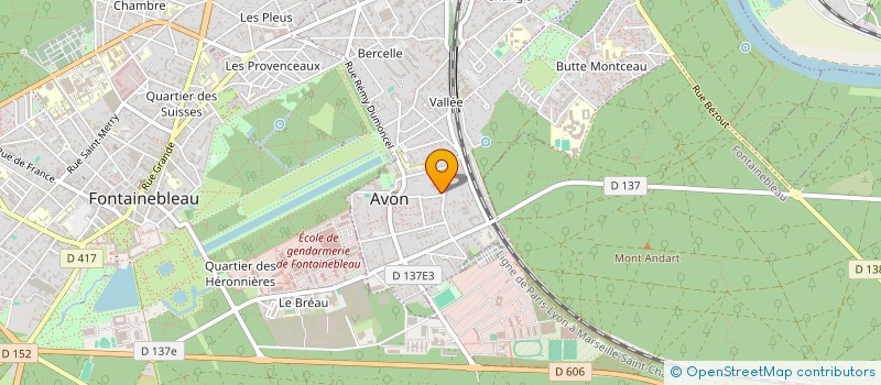 localisation de l'entreprise MADAME AUDREY ROY  AVON