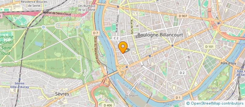 localisation de l'entreprise MADAME AUDREY RULEWSKI à BOULOGNE-BILLANCOURT