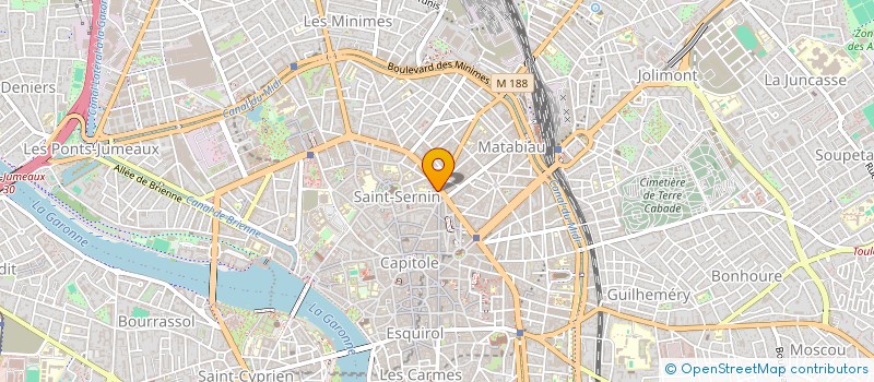 localisation de l'entreprise MADAME AUDREY SABAC  TOULOUSE