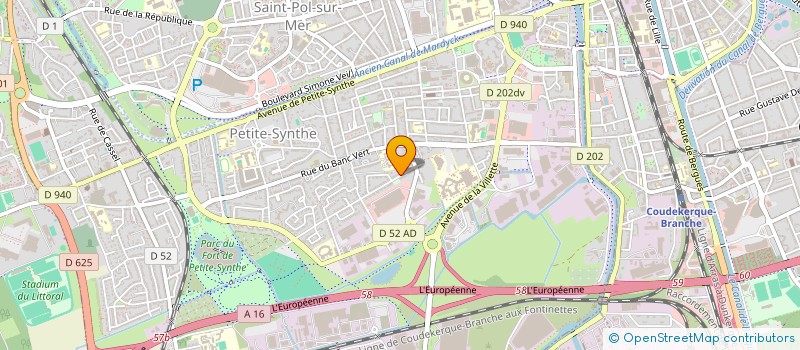 localisation de l'entreprise MADAME AUDREY SAINT-MAXIN à DUNKERQUE