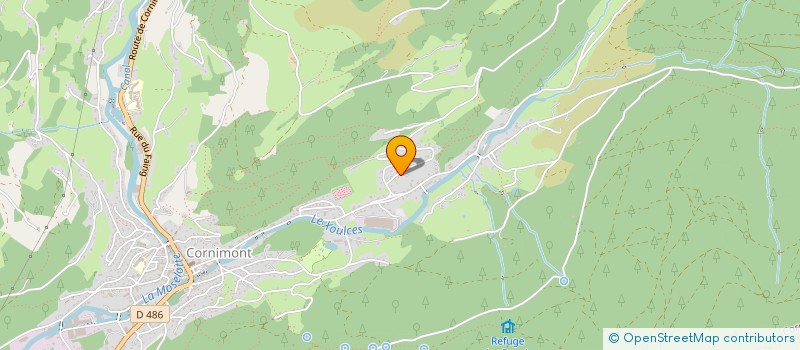 localisation de l'entreprise MADAME AUDREY SALAWA  CORNIMONT